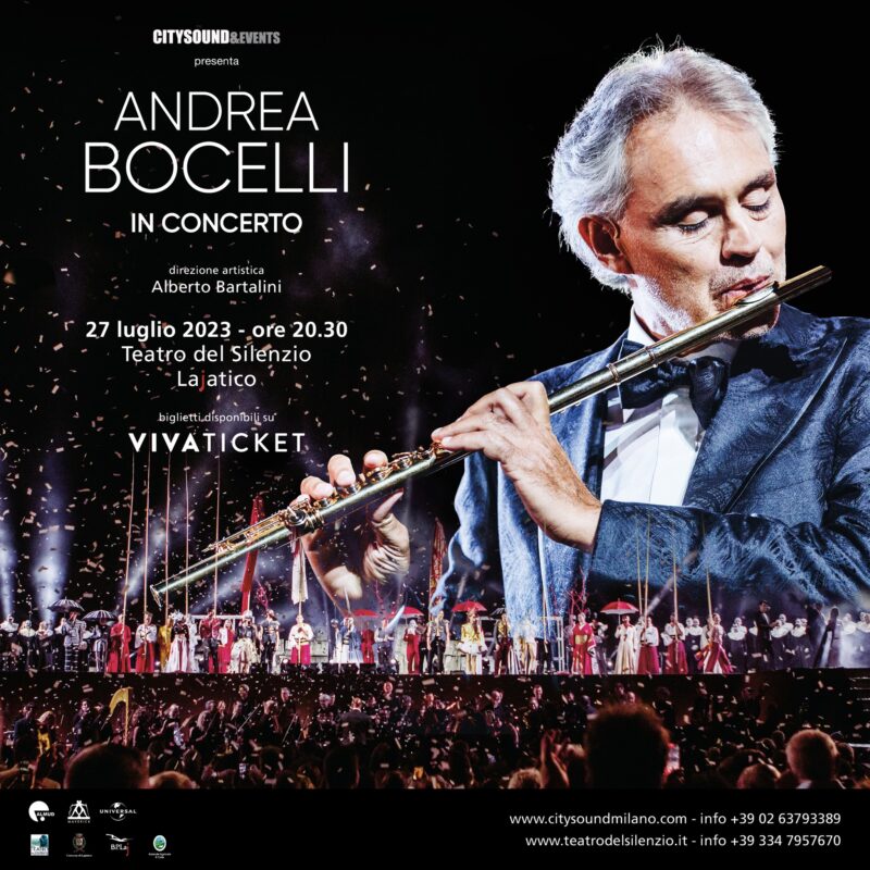 Andrea Bocelli 2023 Villa Delia